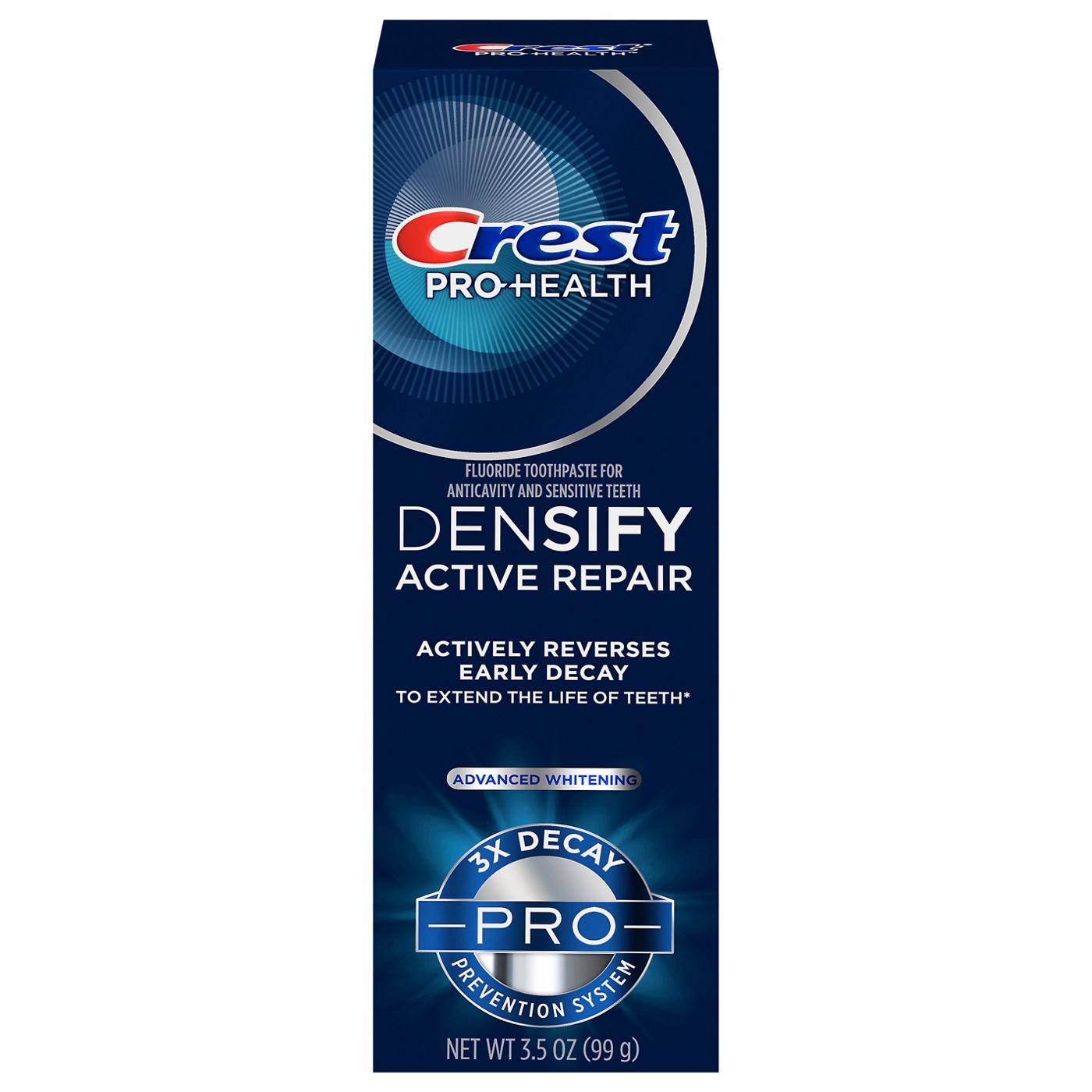 Crest ProHealth Densify Active Repair Toothpaste Advanced Whitening