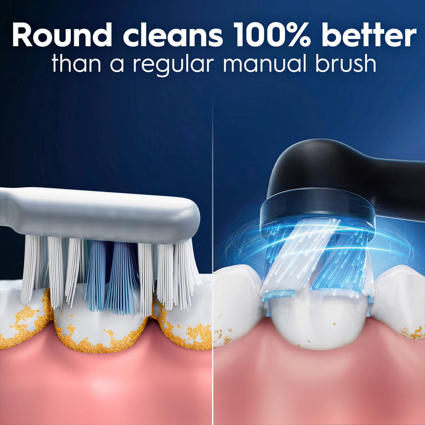 Oral-B iO Ultimate Clean Replacement Brush Heads, Black, 2ct; image 4 of 10