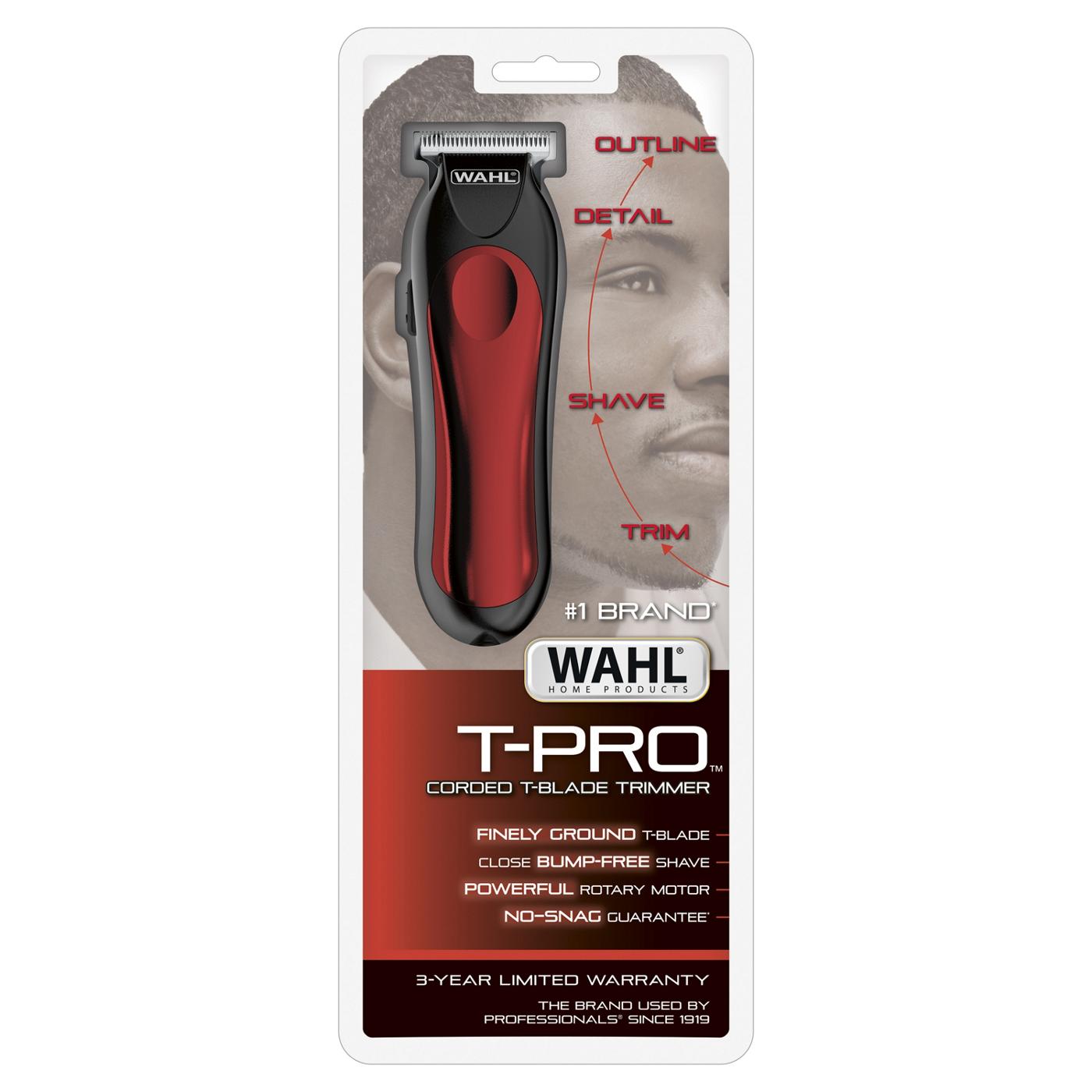 Wahl T-Pro Corded T-Blade Trimmer; image 1 of 3