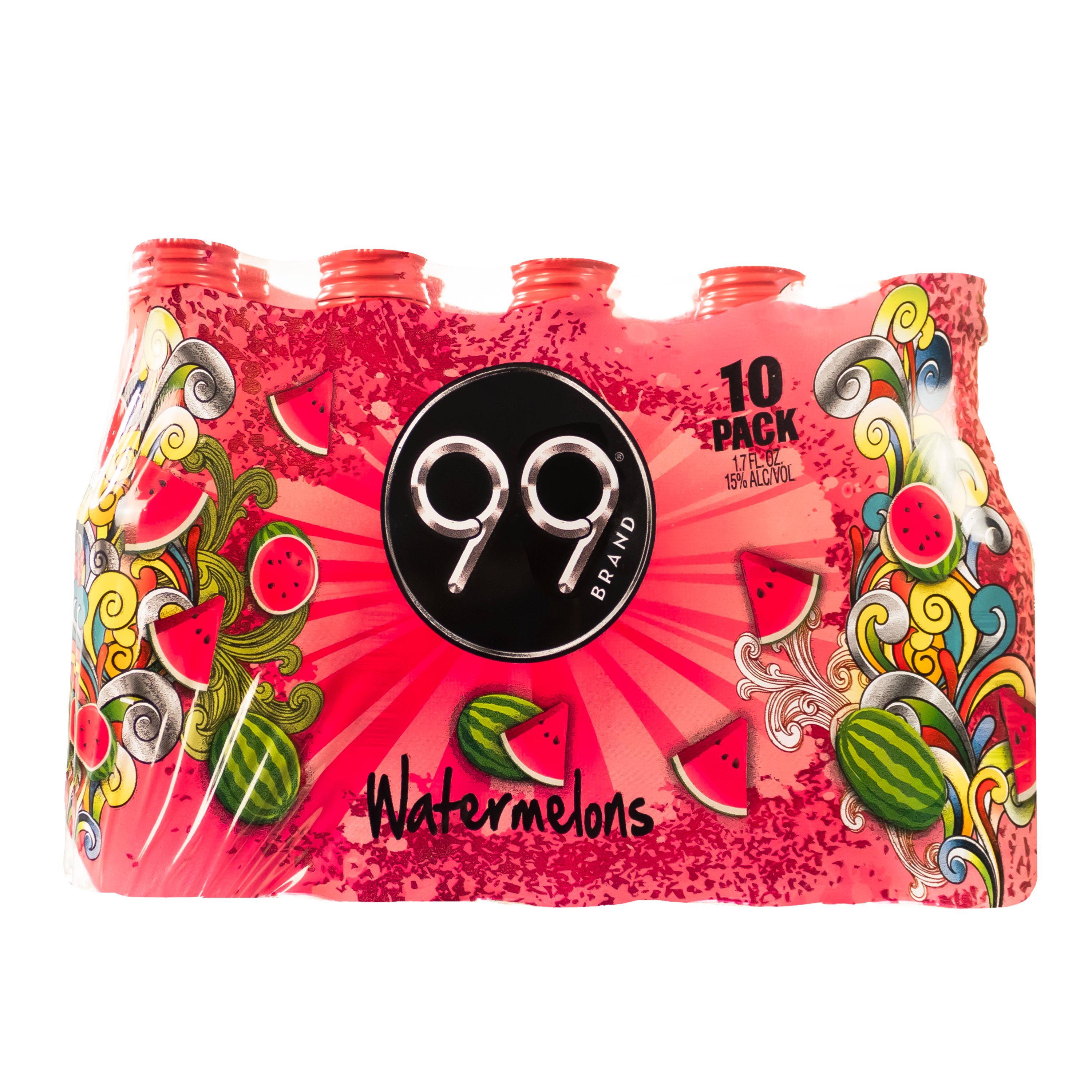 99 Brand Watermelon 10 pk Bottles - Shop Malt beverages & coolers at H-E-B