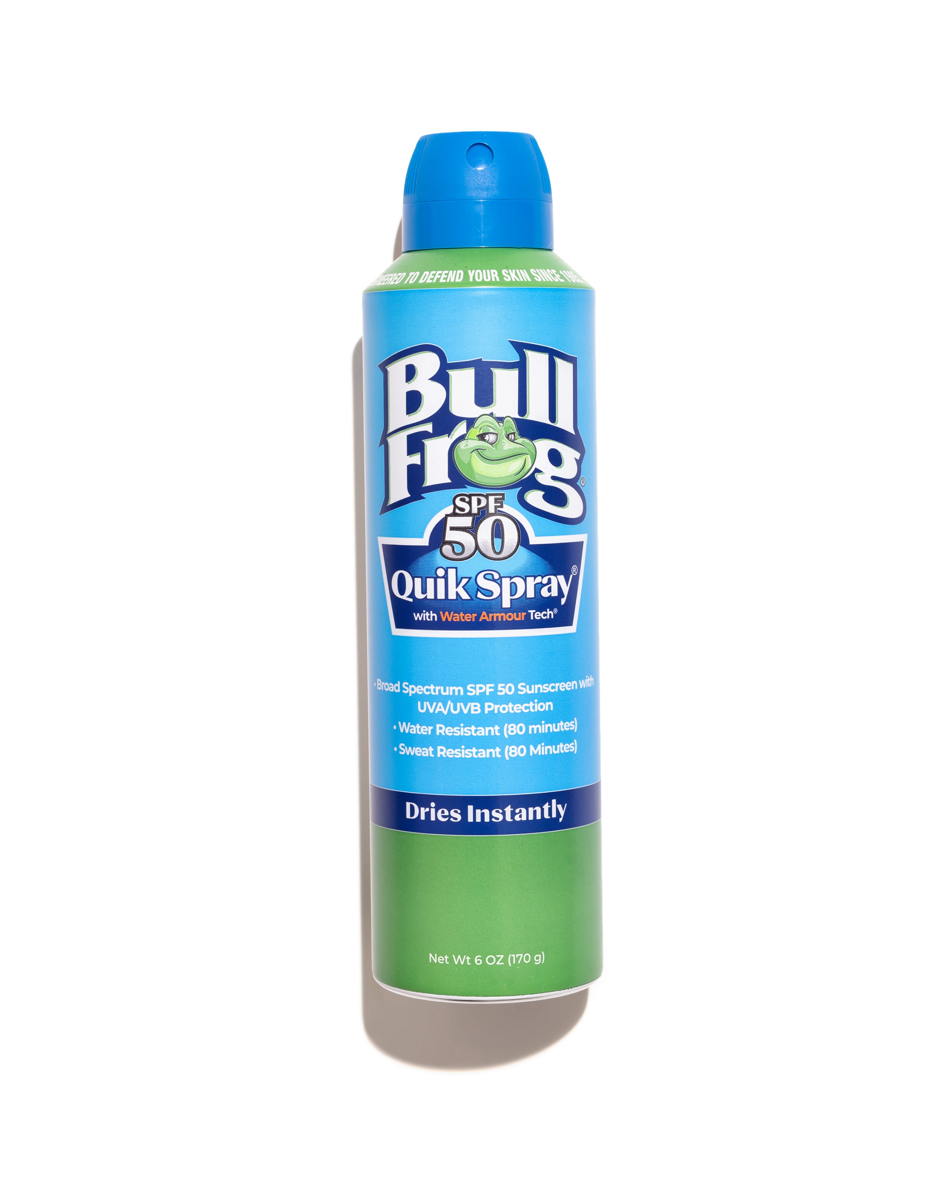 Bullfrog Quik Spray Sunscreen SPF 50 - Shop Sunscreen & Self Tanners At ...