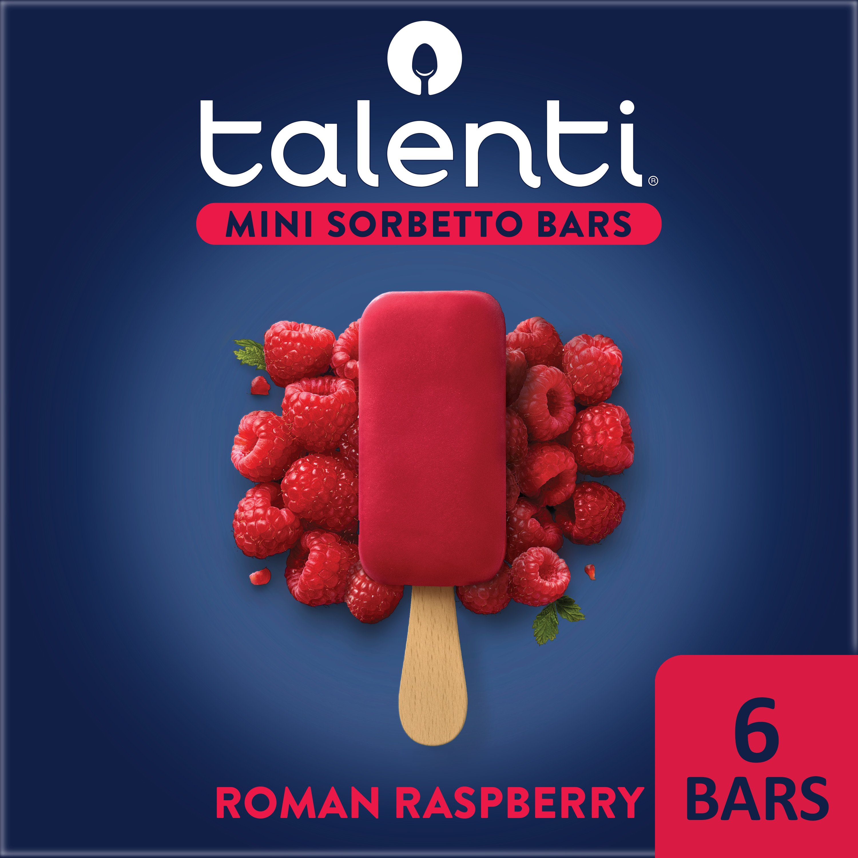 Talenti Roman Raspberry Dairy-Free Sorbetto - Shop Sorbet at H-E-B