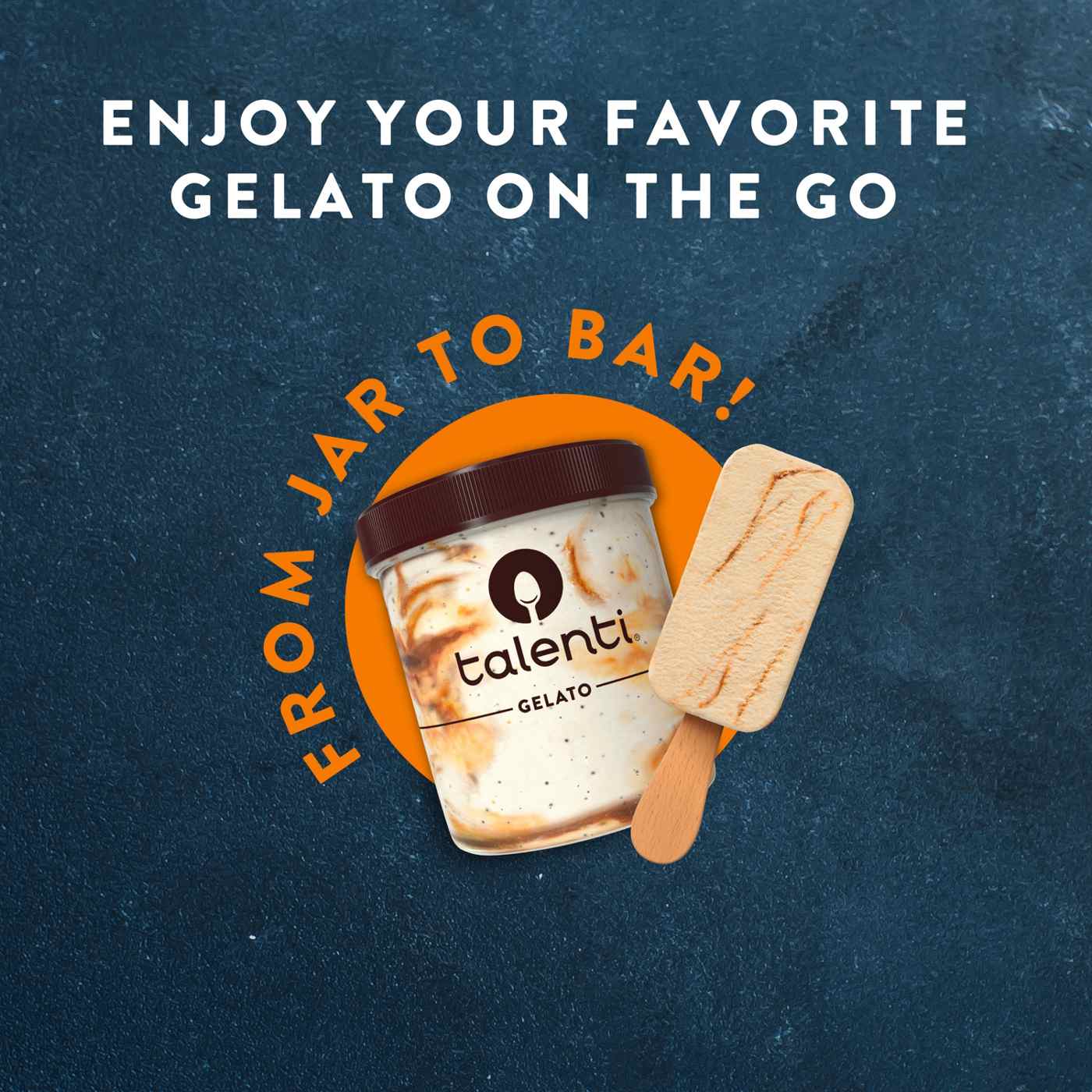 Talenti Vanilla Caramel Mini Gelato Bars Shop Bars & Pops at HEB