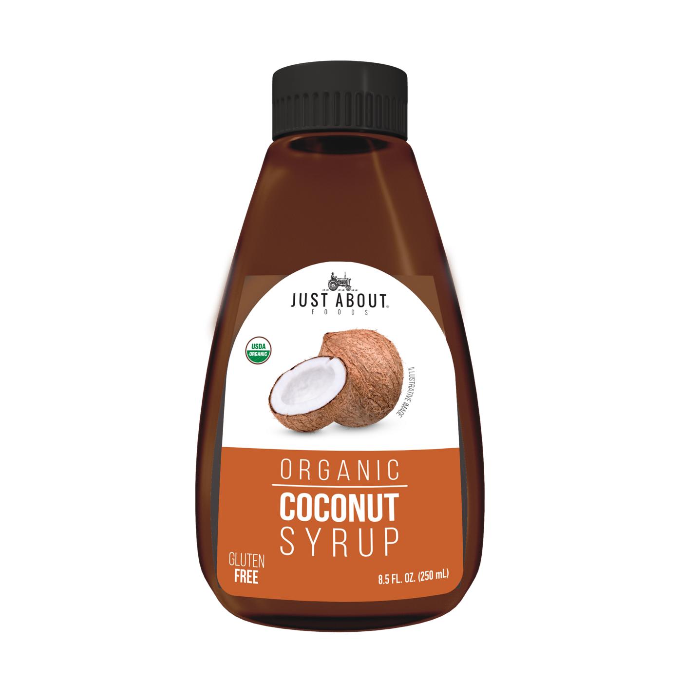 Just About Foods Organic Coconut Syrup Shop Sugar substitutes at HEB
