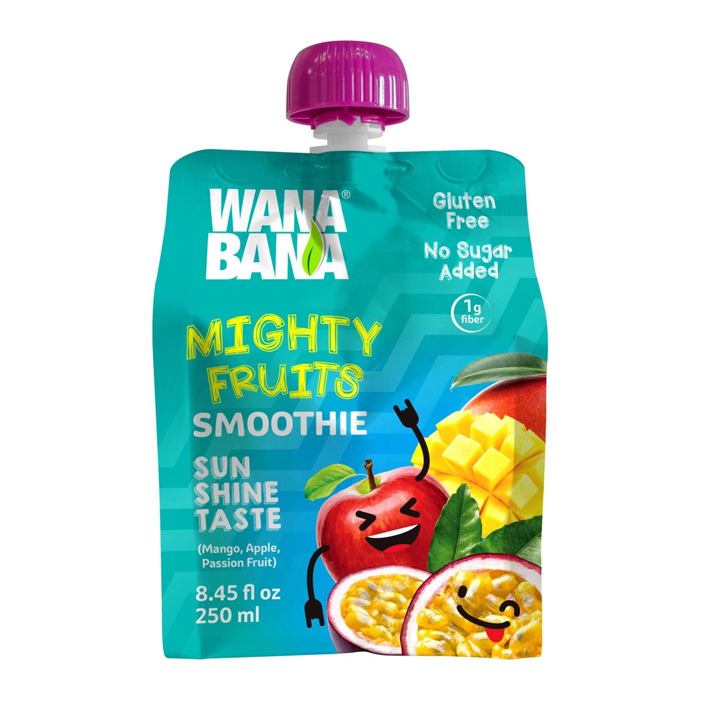 Wanabana Mighty Fruits Smoothie Sun Shine Taste; image 1 of 2