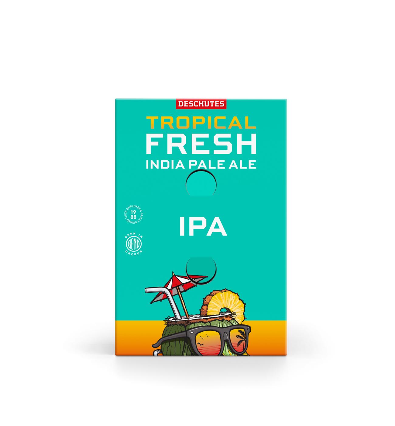 Deschutes Tropical Fresh IPA Beer Cans 6 pk; image 4 of 5