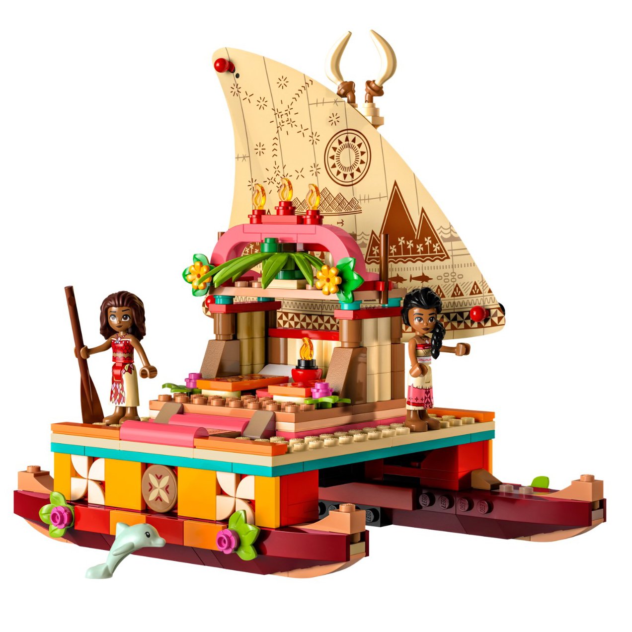 LEGO Disney Princess Moana's Wayfinding Boat Set - Shop Lego & Building ...