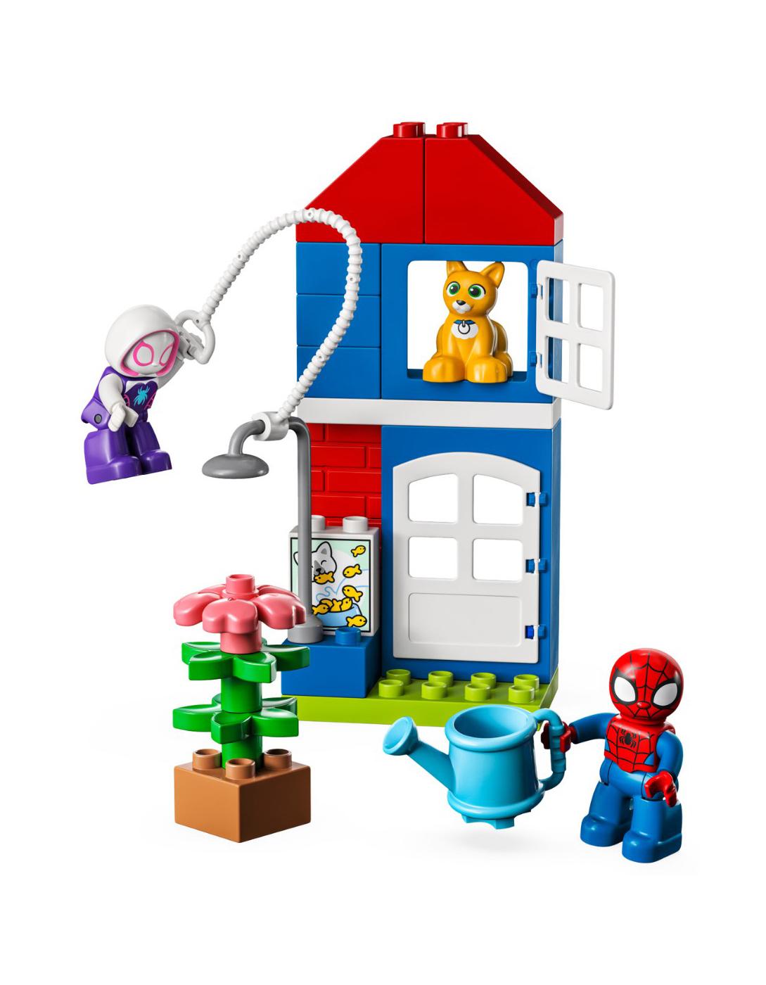 LEGO Duplo Marvel Spidey & His Amazing Friends Spider-Man's House Set; image 1 of 3