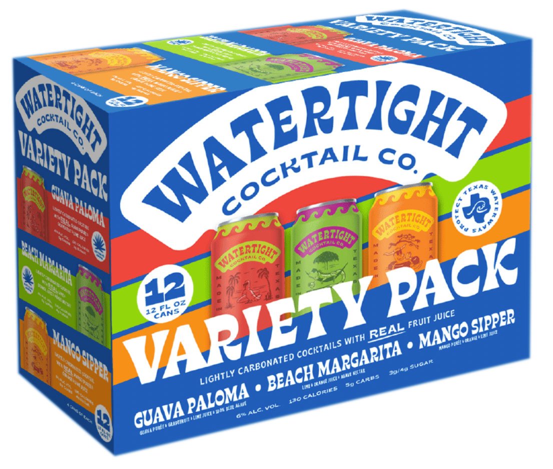 Watertight Variety Pack 12 oz Cans Shop Malt Beverages & Coolers at HEB