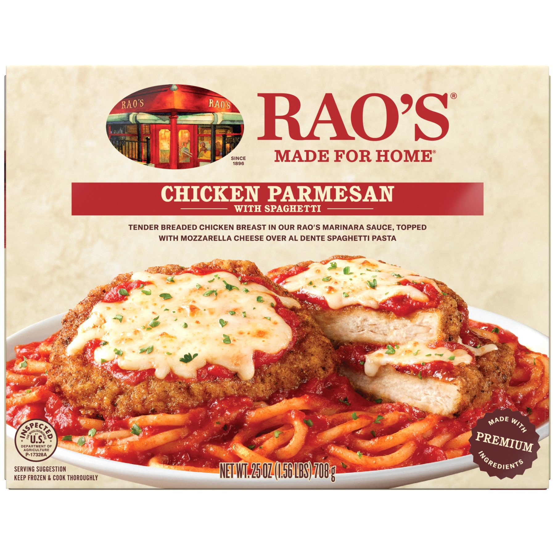 Rao's Chicken Parmesan with Spaghetti, 25 oz