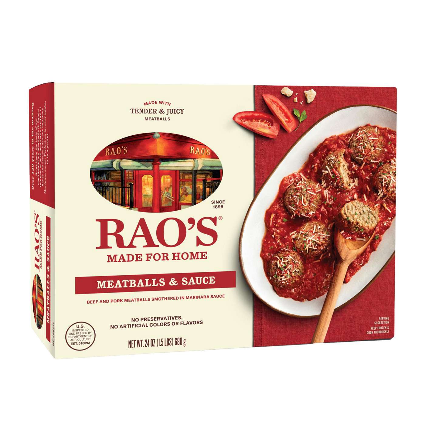 Rao's Frozen Meatballs & Sauce; image 1 of 2