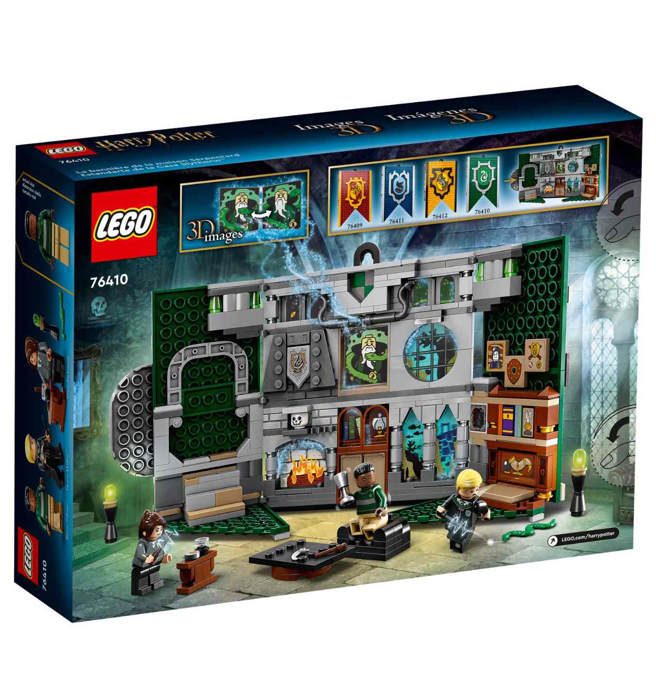 LEGO Harry Potter Slytherin House Banner Set; image 2 of 3