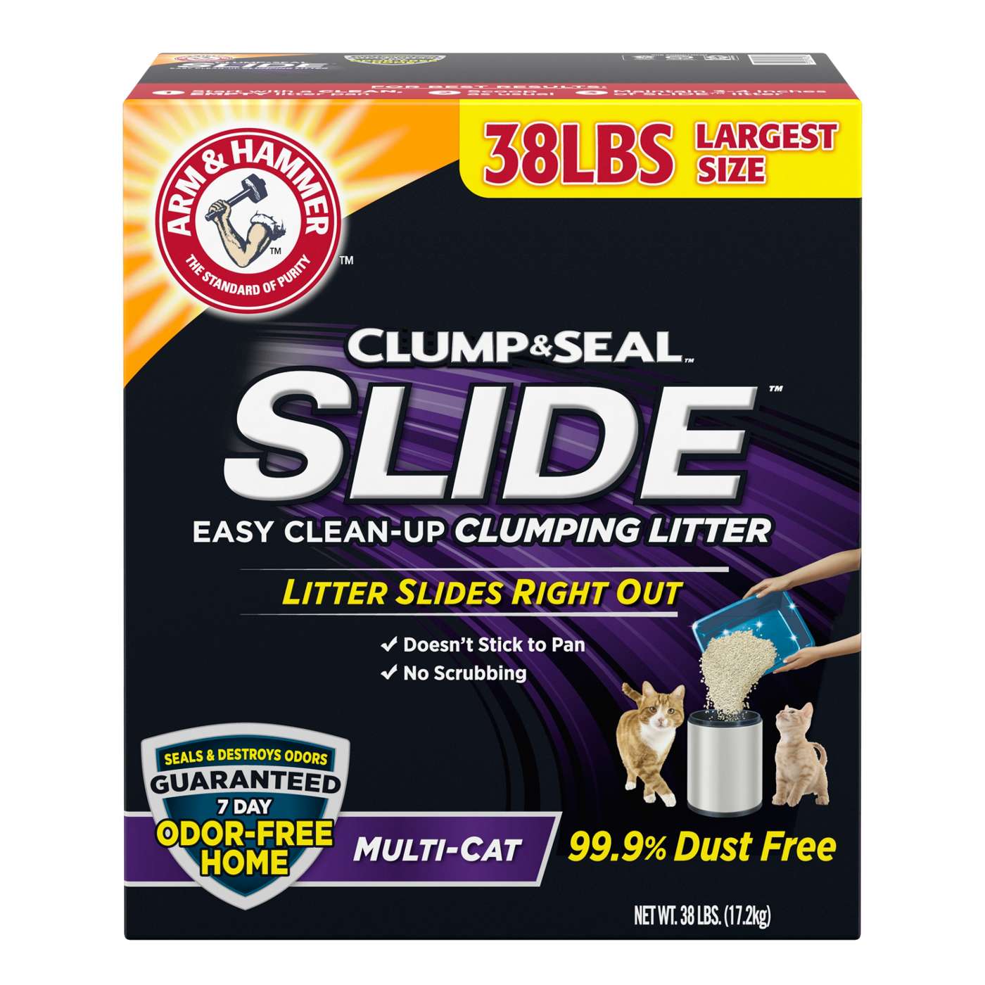 Arm & Hammer Slide Multi-Cat Clumping Litter; image 1 of 2
