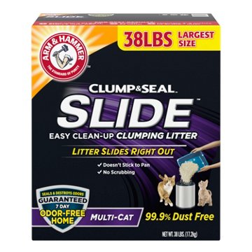 Arm & Hammer Slide Multi-Cat Clumping Litter, 38 lb