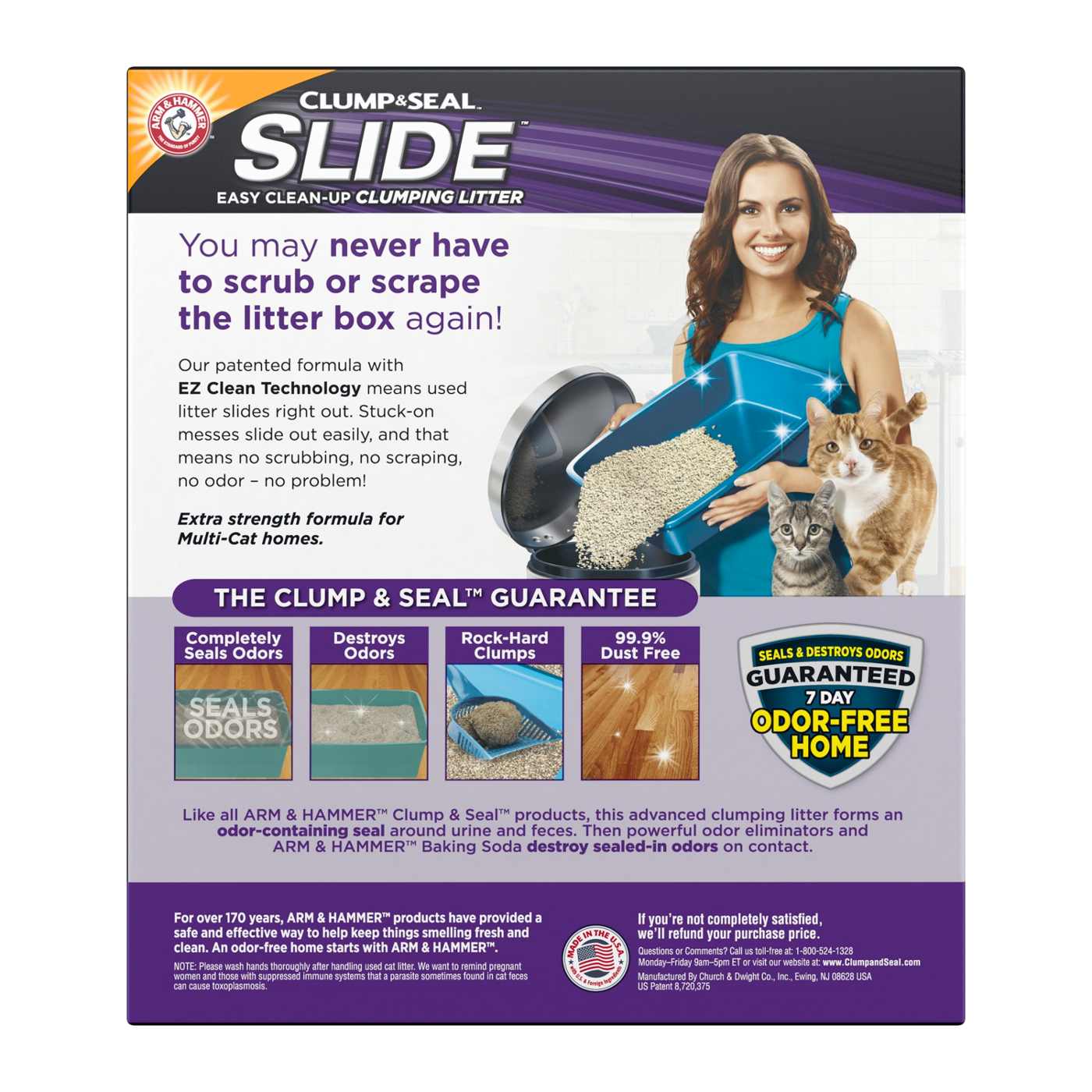 Arm & Hammer Slide MultiCat Clumping Litter Shop Litter & Litter Boxes at HEB