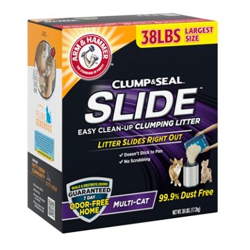 Arm & Hammer Slide Multi-Cat Clumping Litter, 38 lb