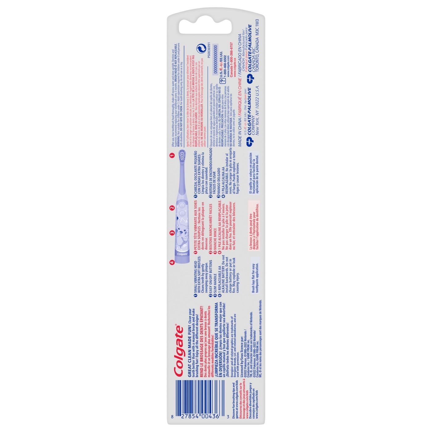 Colgate Kids Pokemon Battery Powered Toothbrush - Extra Soft; image 6 of 7