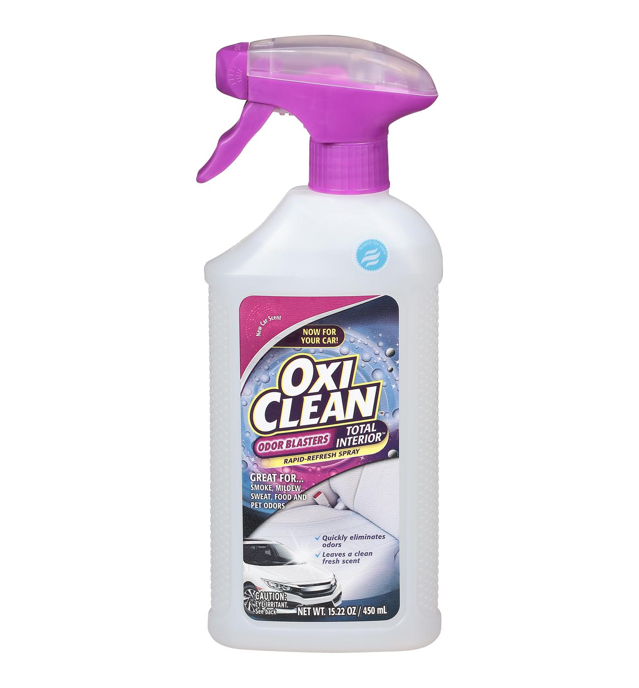 OxiClean Total Interior Rapid-Refresh Spray with Odor Blasters; image 1 of 2