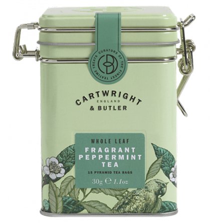 Cartwright & Butler Fragrant Peppermint Whole Leaf Tea, 1.1 oz ...