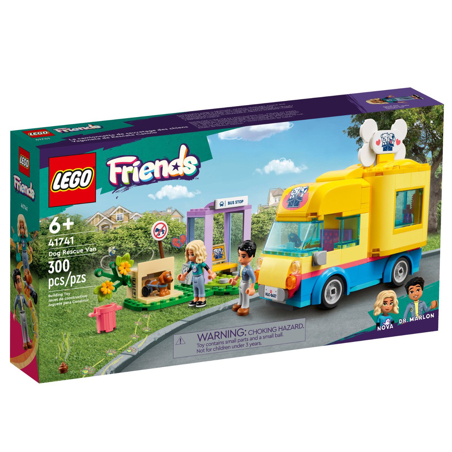 LEGO Friends Dog Rescue Van Set Shop Lego building blocks at H-E-B