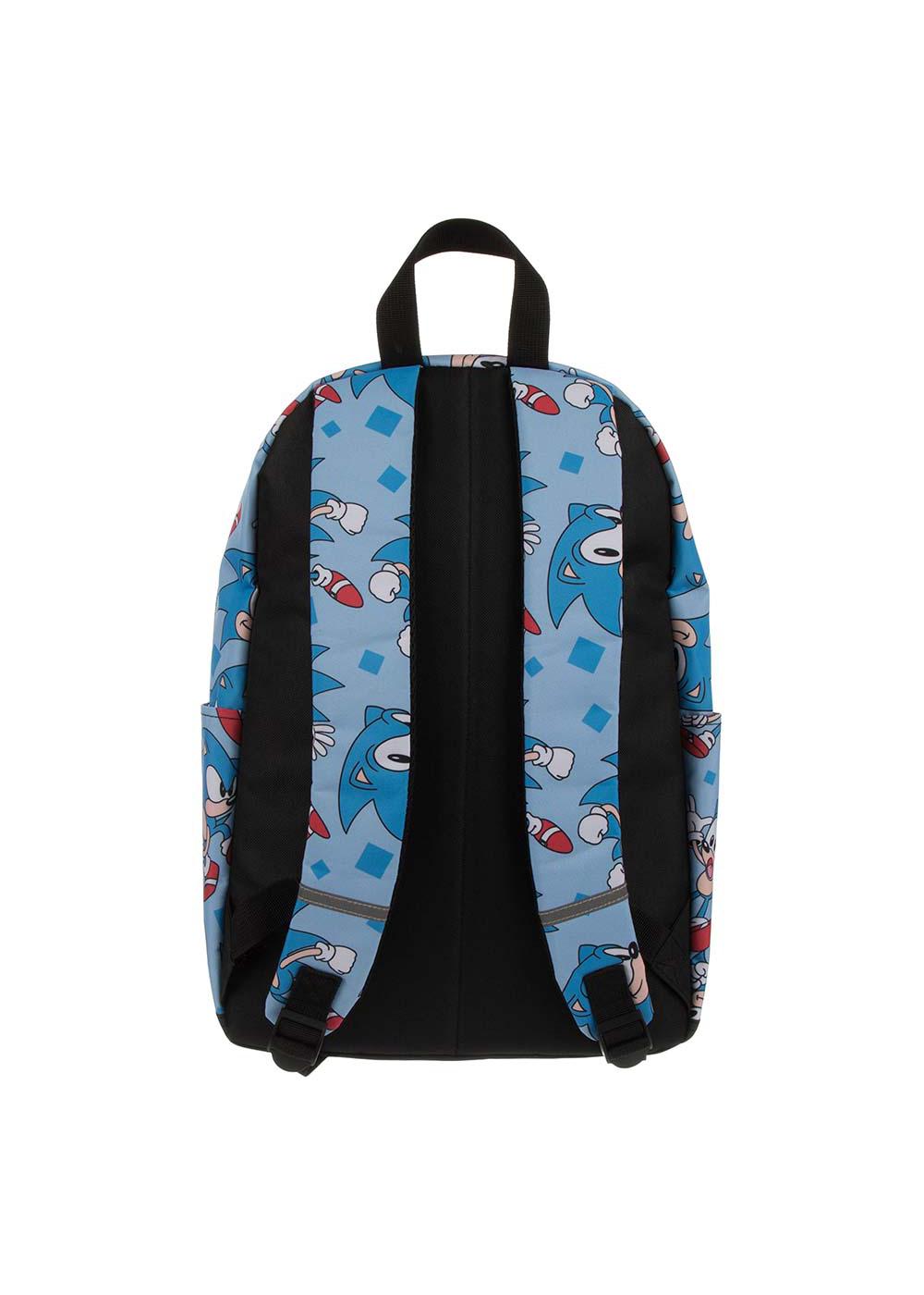 Bioworld Sonic The Hedgehog All Over Print Backpack; image 3 of 3