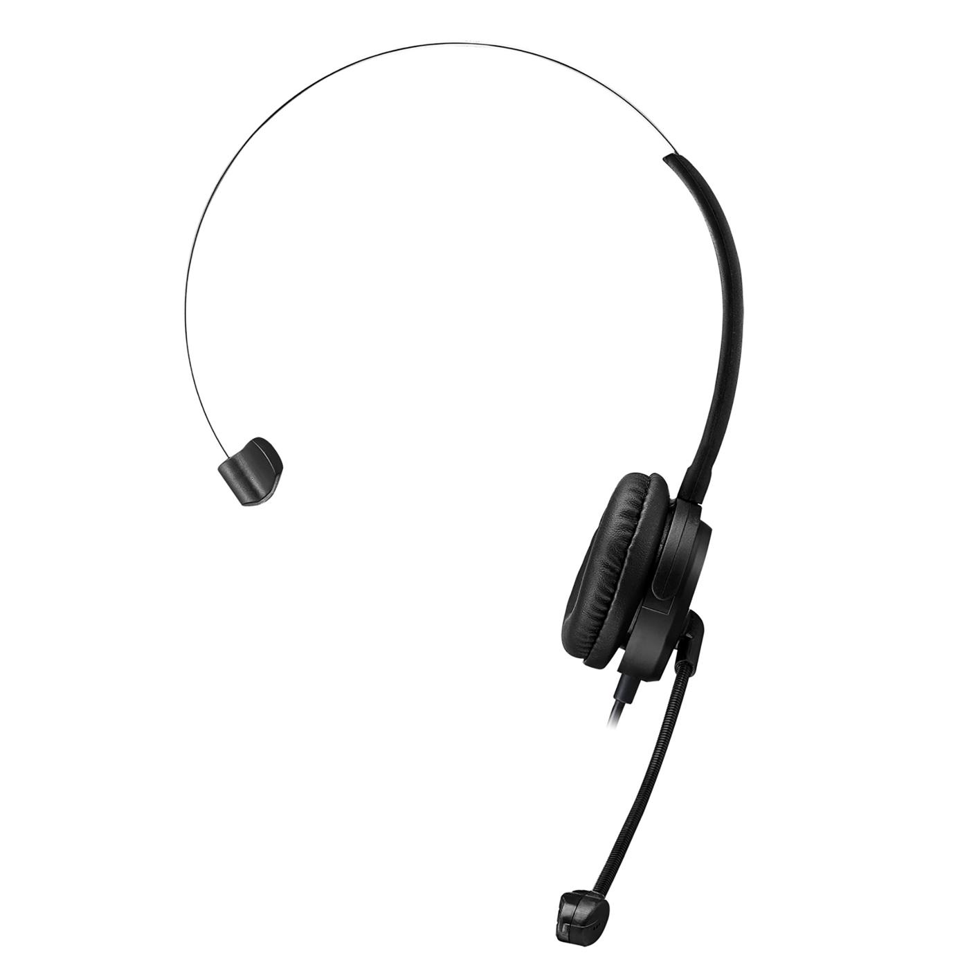 Adesso Xtream P1 Single-Sided USB Wired Headset with Microphone; image 4 of 4