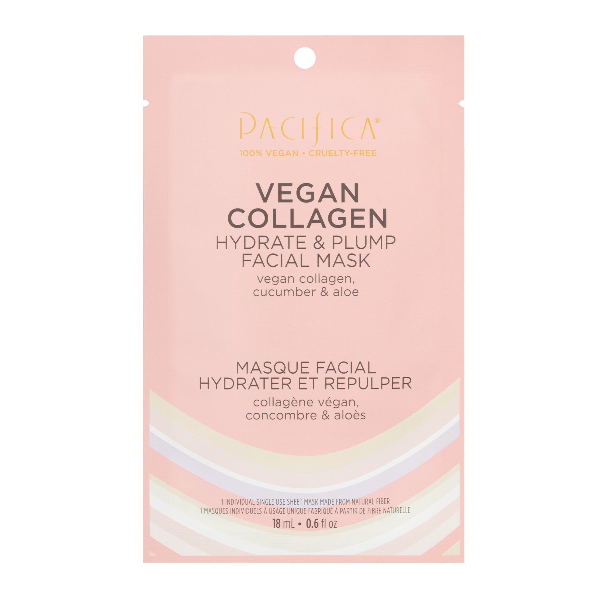 Pacifica Vegan Collagen Hydrate & Plump Facial Mask - Shop Facial Masks ...