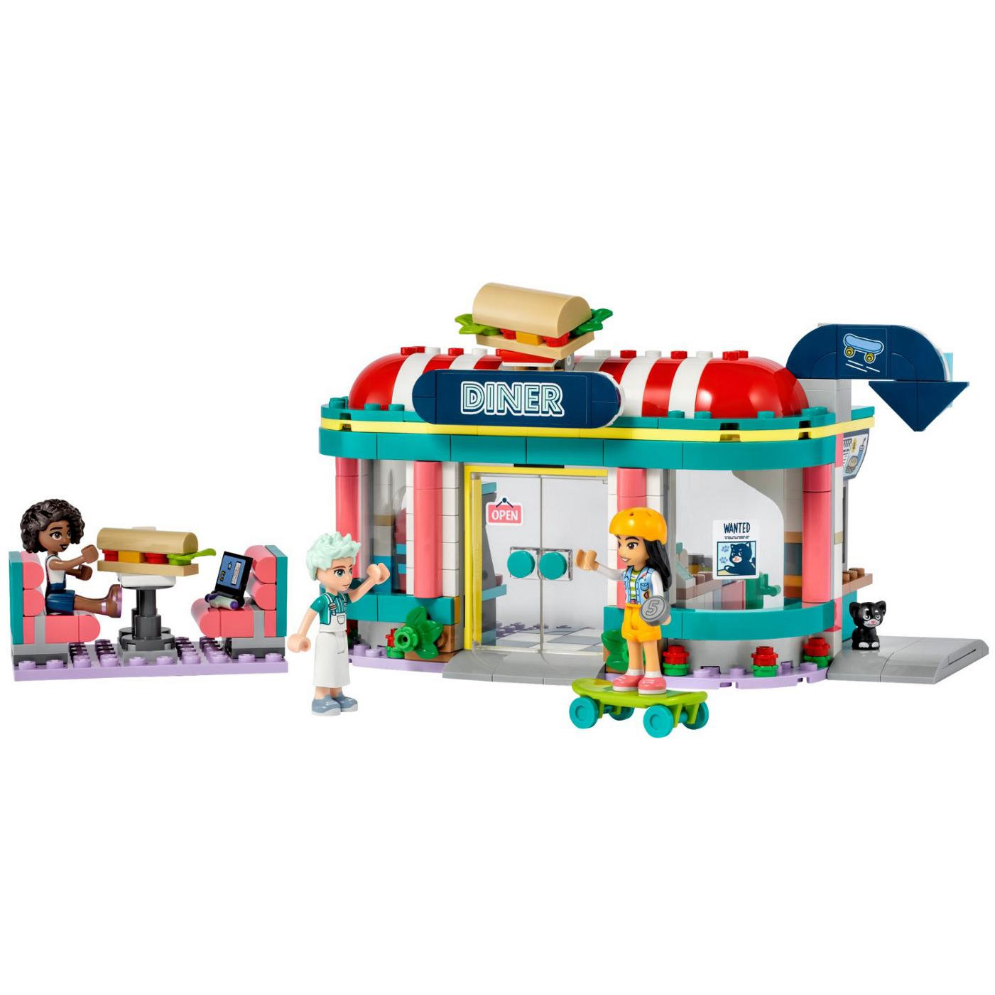 LEGO Friends Heartlake Downtown Diner Set; image 1 of 2