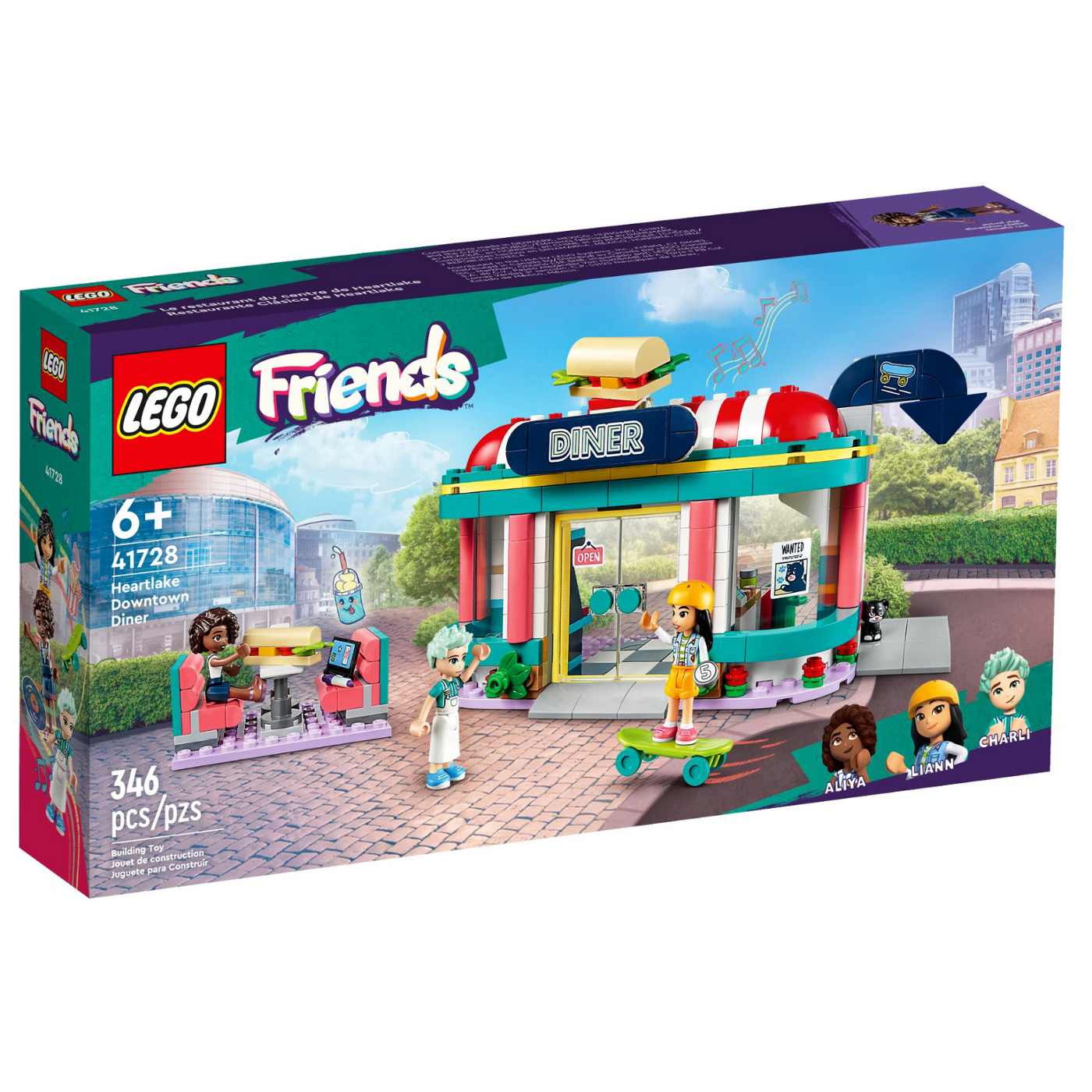 LEGO Friends Heartlake Downtown Diner Set; image 2 of 2