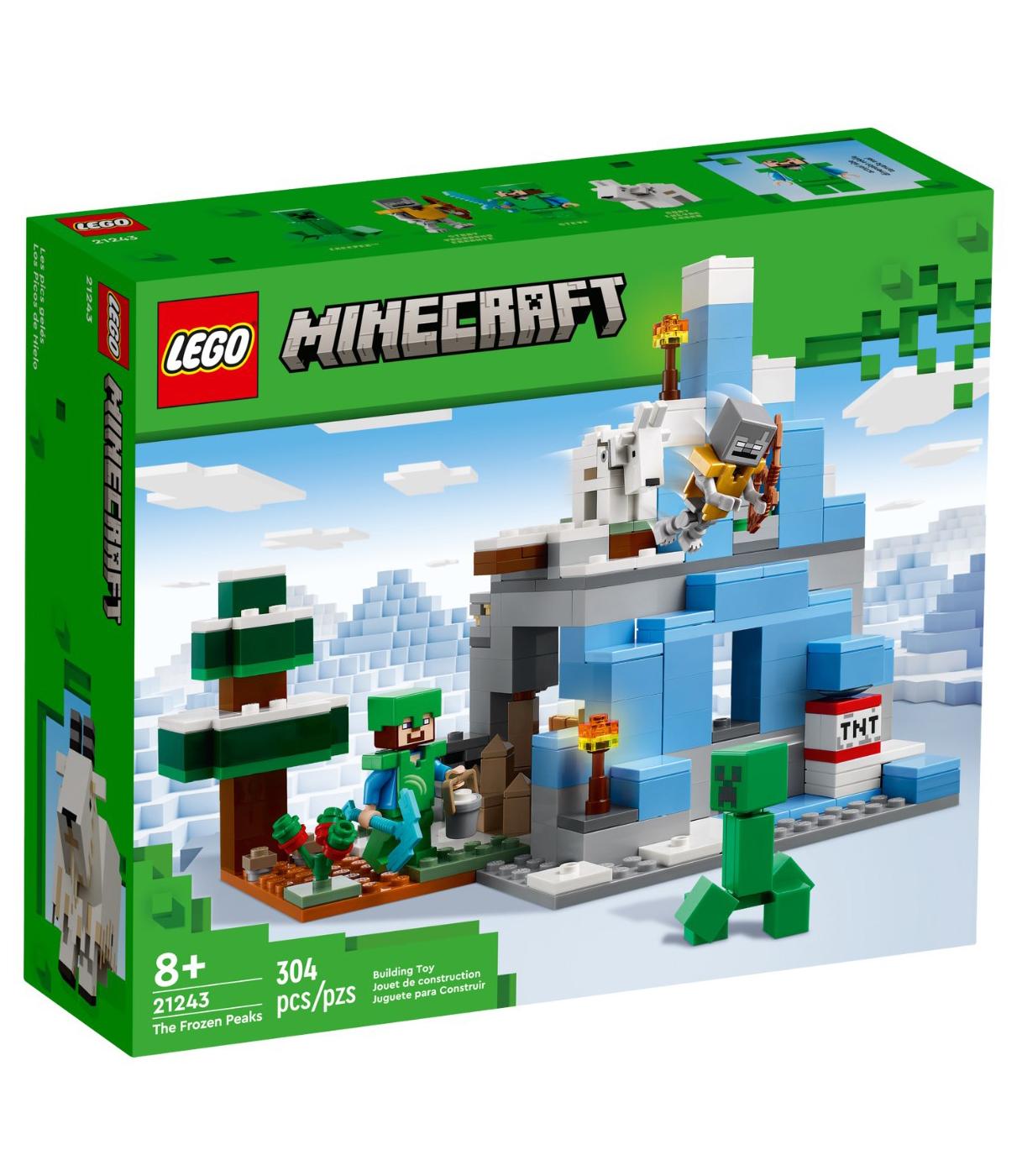 LEGO Minecraft The Frozen Peaks Set; image 2 of 2