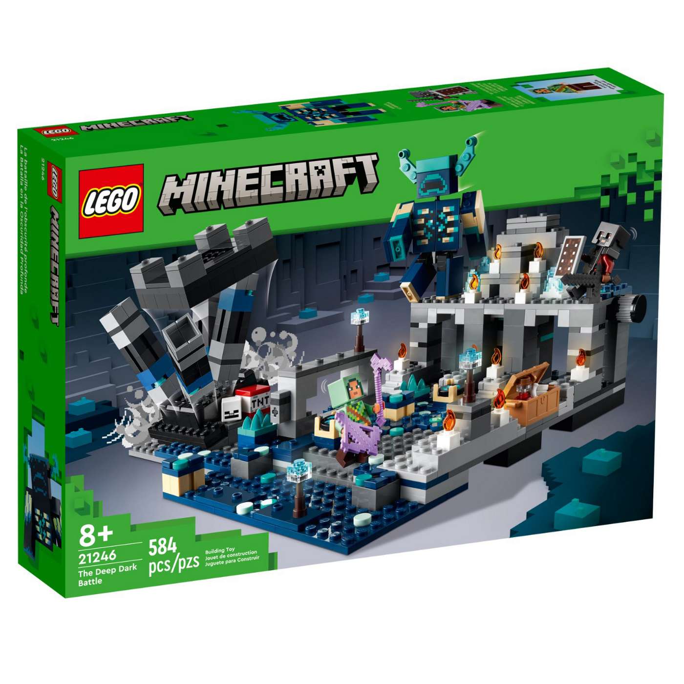 LEGO Minecraft The Deep Dark Battle Set; image 2 of 2