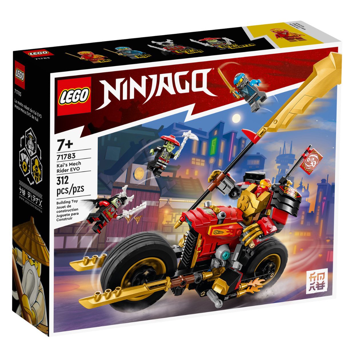 Bekend Gehoorzaam Verschillende goederen Lego Ninjago Kai's Mech Rider EVO - Shop Toys at H-E-B