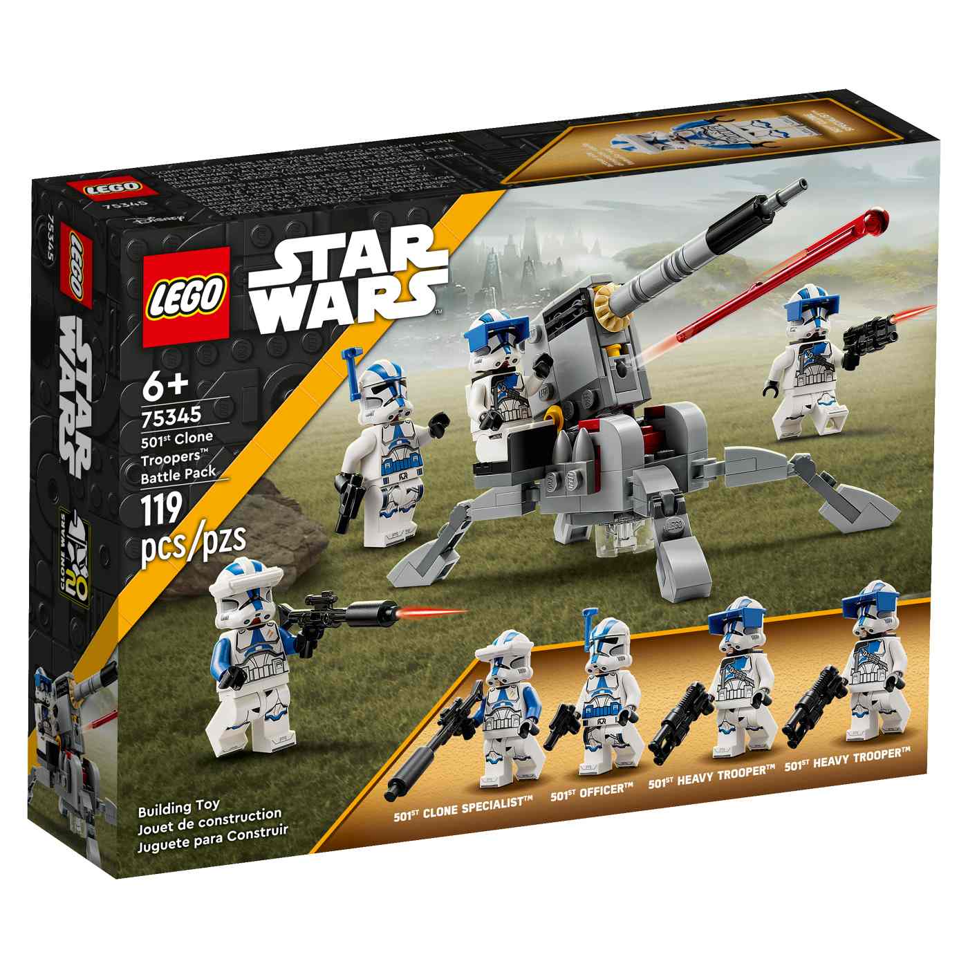 LEGO Star Wars 501st Clone Troopers Battle Pack Set; image 2 of 2