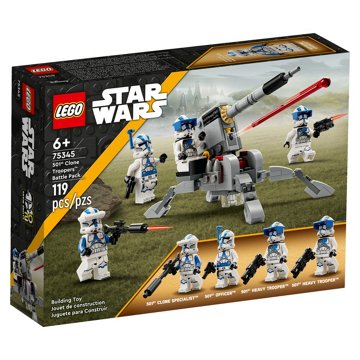 LEGO Star Wars 501st Clone Troopers Battle Pack Set, 119 pc