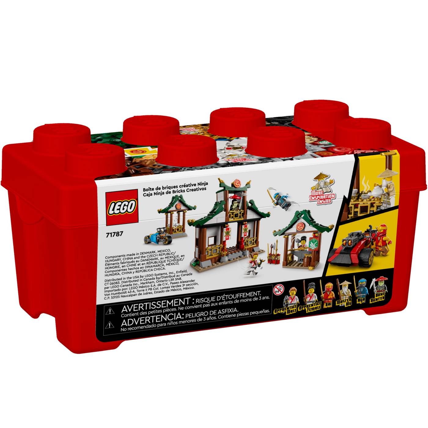 LEGO Ninjago Creative Ninja Brick Box Set Shop Lego Building