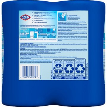 Clorox Disinfecting Bleach Free Cleaning Wipes Value 2 Pack, 75 ct