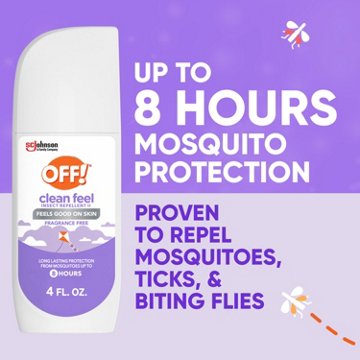 OFF! Clean Feel Insect Repellent II Spray, 4 oz