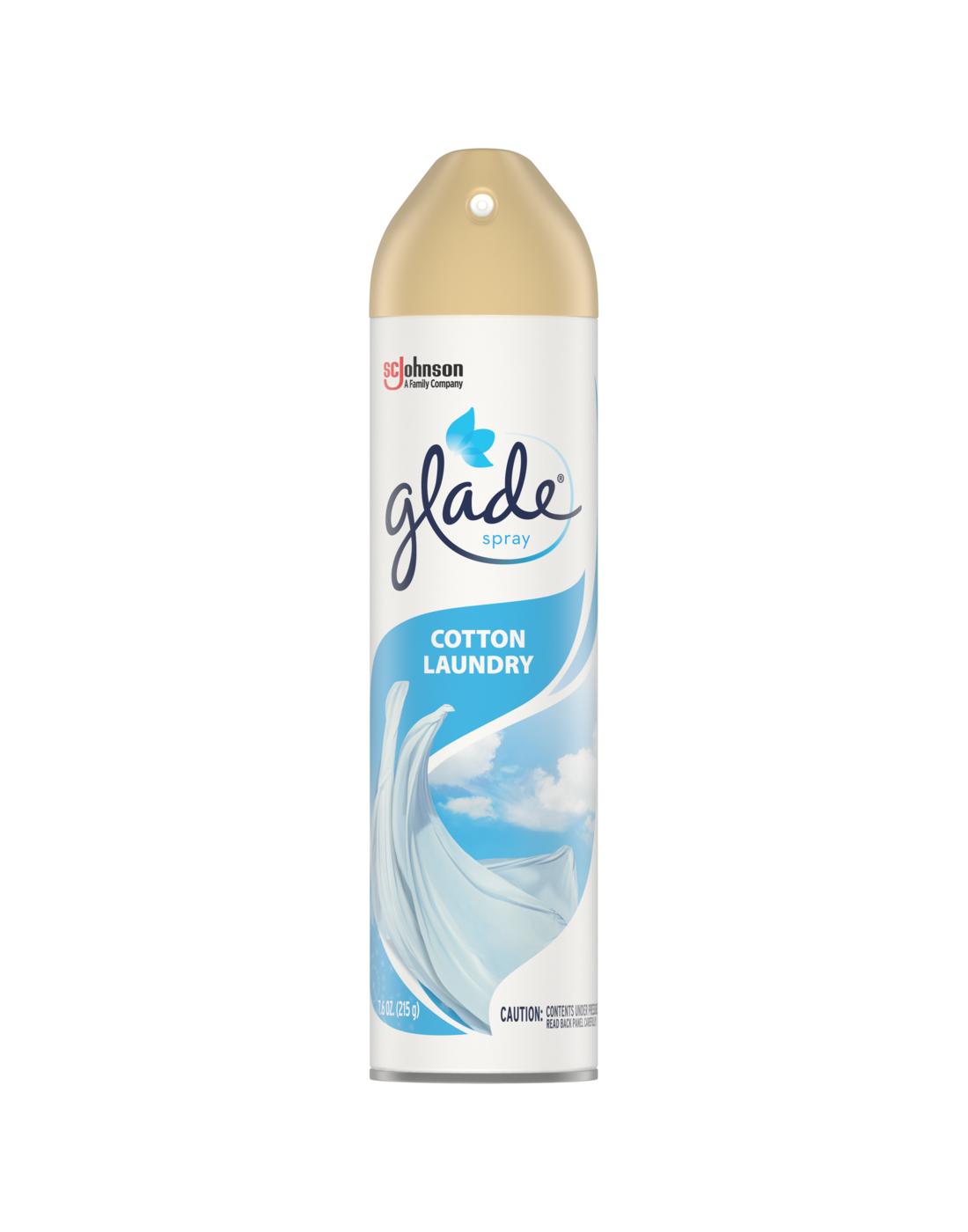 Glade Cotton Laundry Air Freshener Room Spray; image 1 of 2