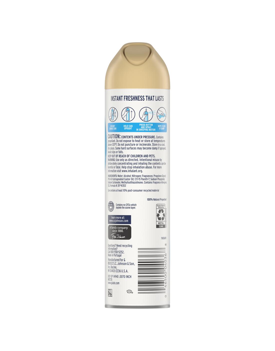Glade Cotton Laundry Air Freshener Room Spray; image 2 of 2