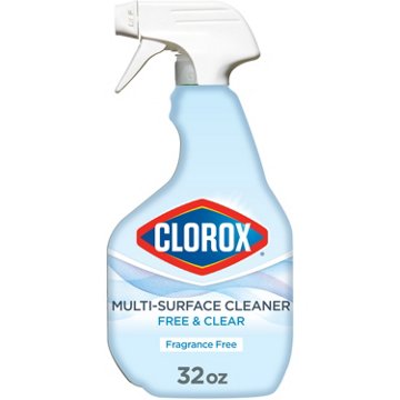 Clorox Multi-Surface Cleaner - Free & Clear Fragrance Free, 32 oz
