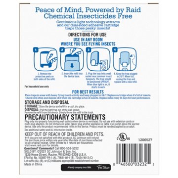 Raid Essentials Flying Insect Light Trap Starter Kit