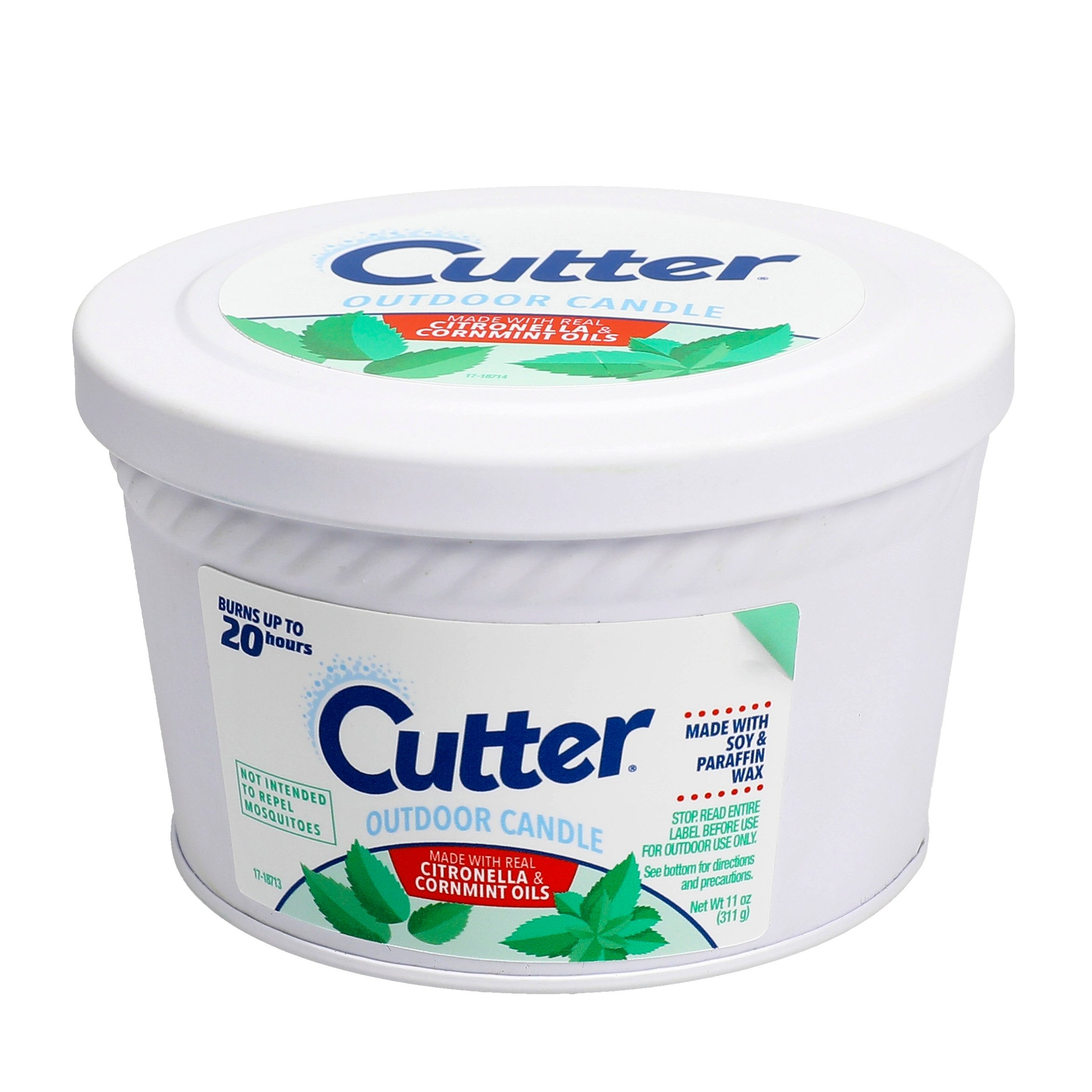 Cutter Citronella & Cornmint Scent Outdoor Candle Bucket Shop Candles & diffusers at HEB