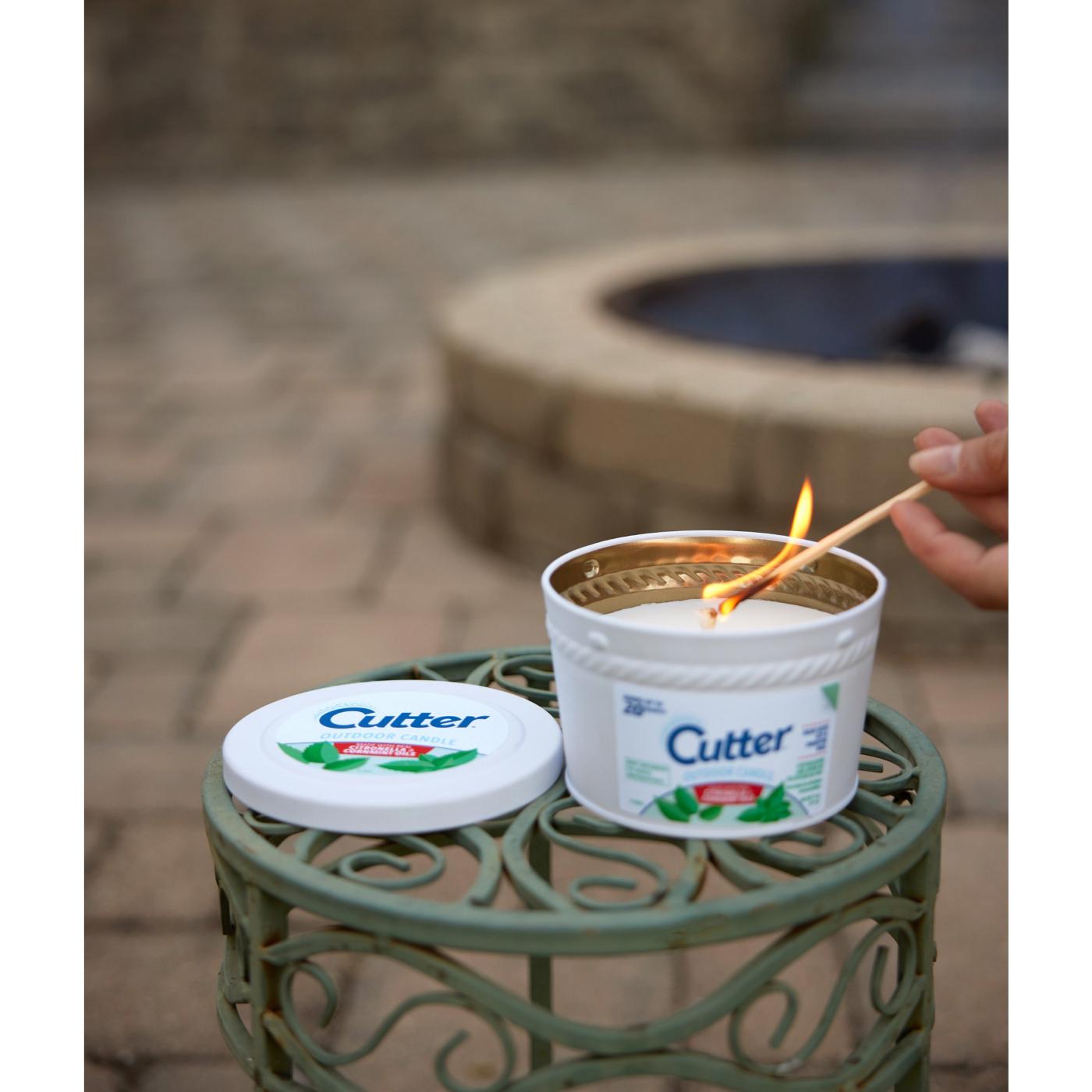 Cutter Citronella & Cornmint Scent Outdoor Candle Bucket; image 2 of 5
