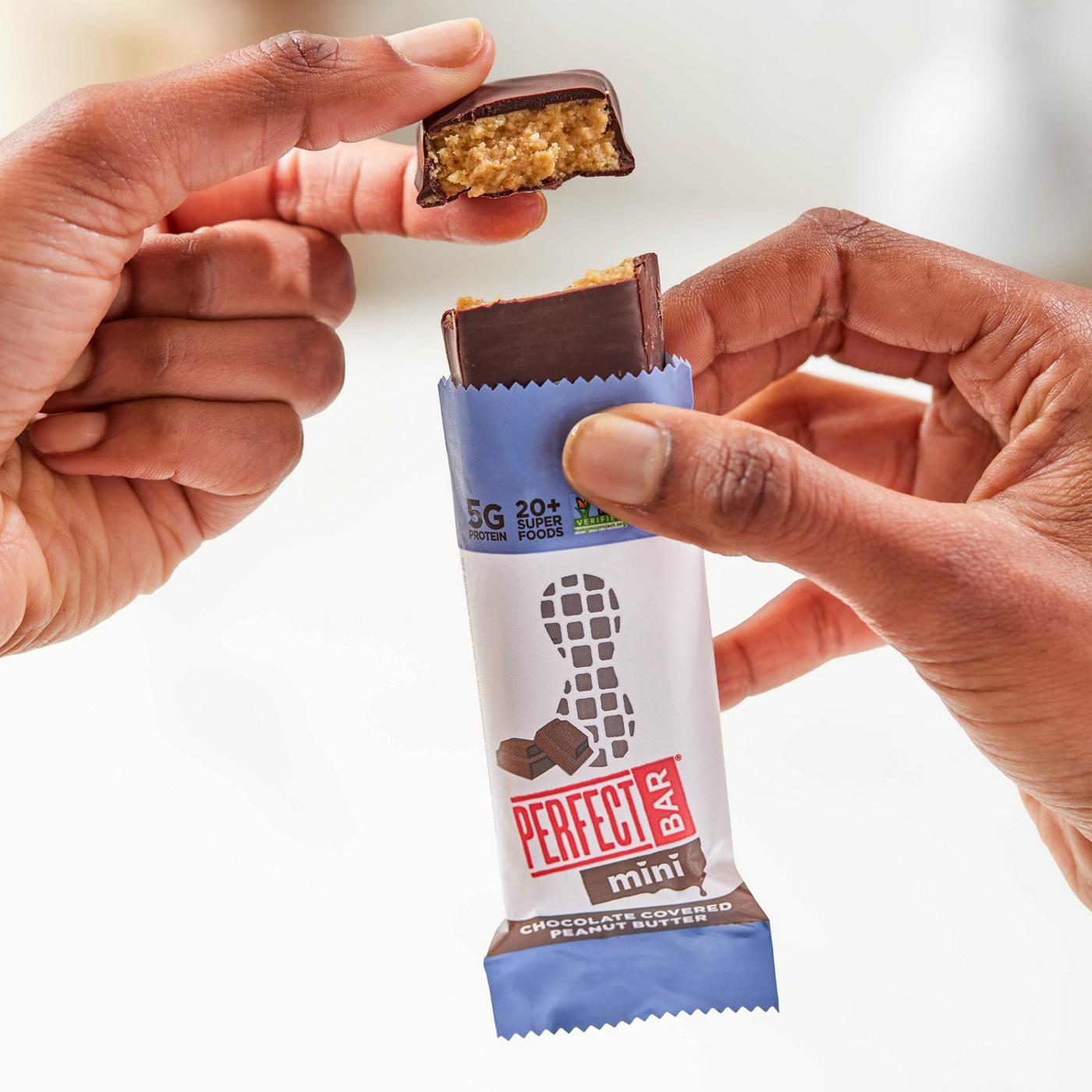 Perfect Bar Mini Snack Size 5g Protein Bars - Chocolate Covered Peanut Butter; image 4 of 4