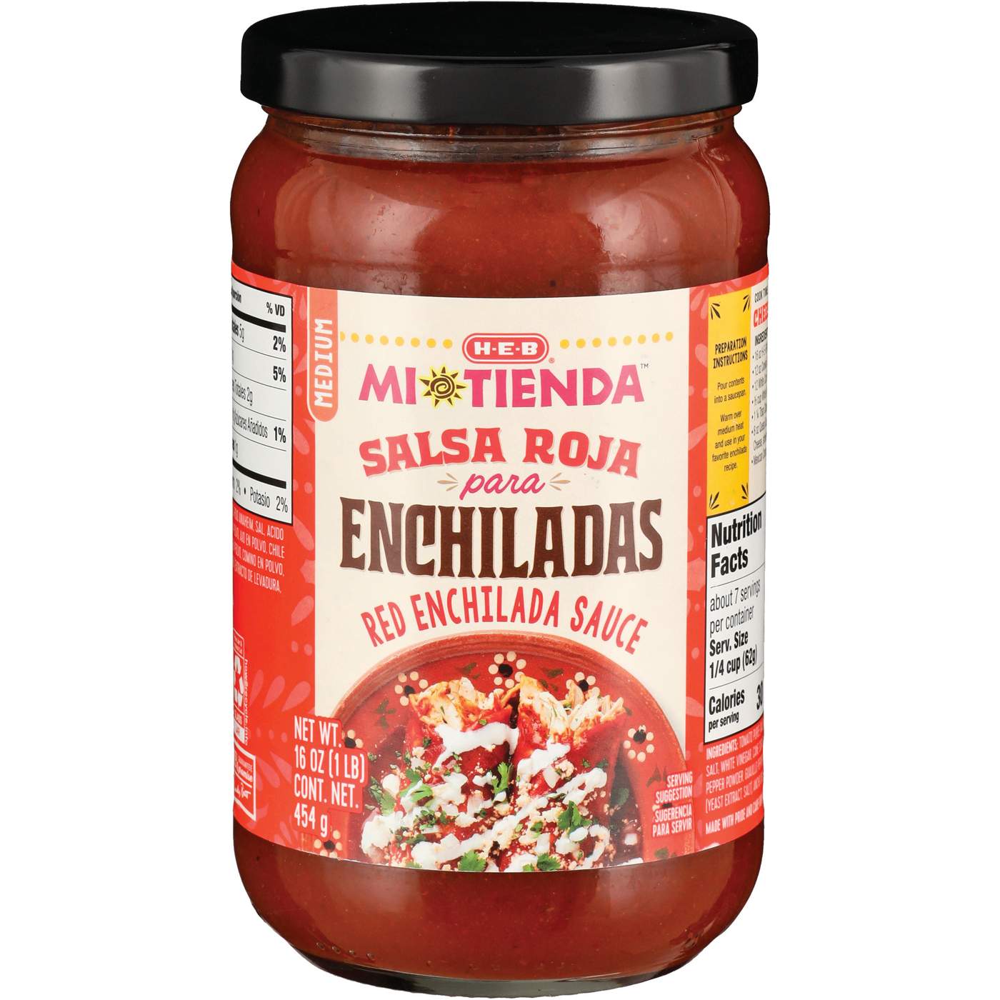 H-E-B Mi Tienda Salsa Roja Para Enchiladas; image 1 of 2