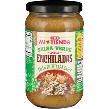 H-E-B Mi Tienda Salsa Verde Para Enchiladas, 16 oz