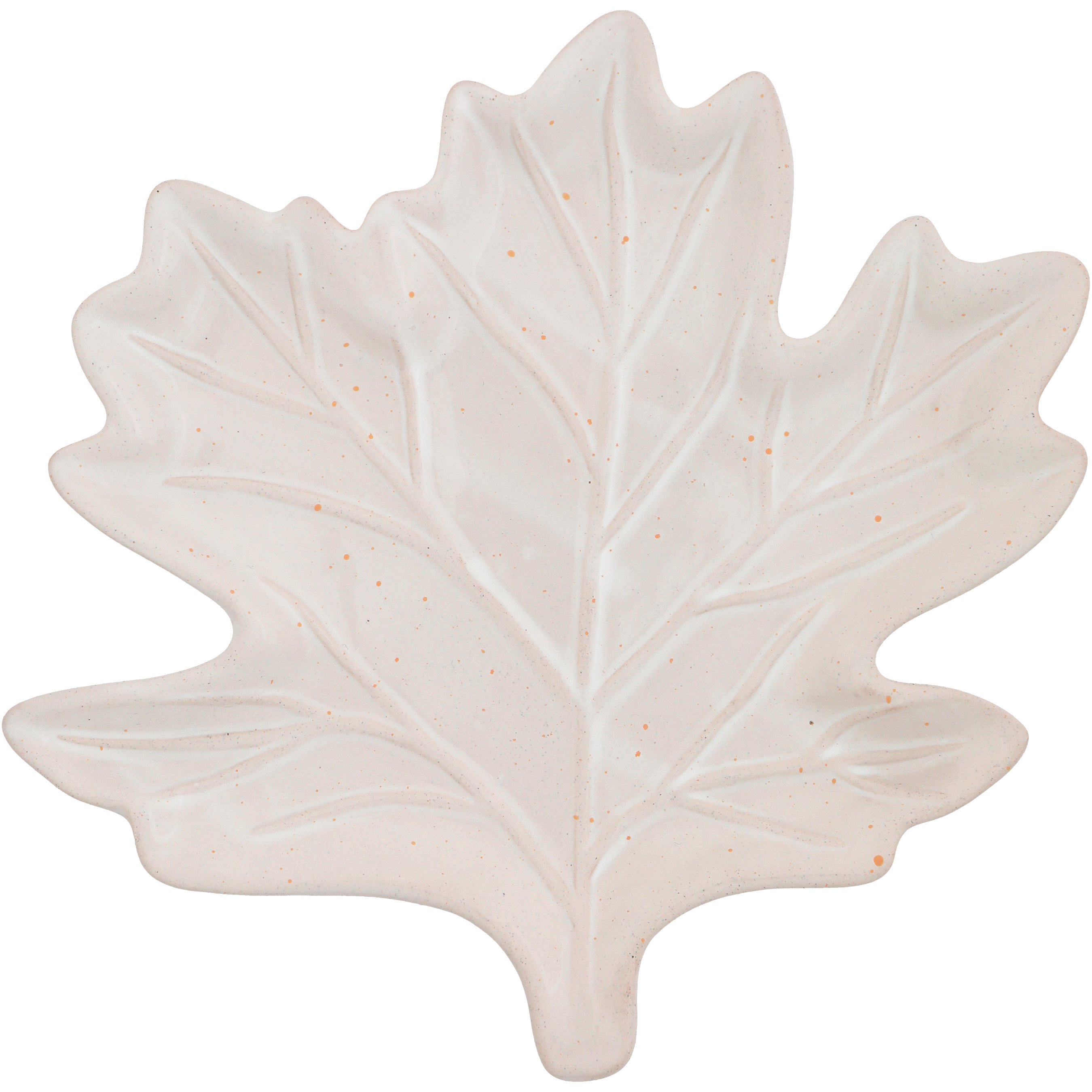 Destination Holiday Stoneware Leaf Plate - Shop Serving Dishes at H-E-B