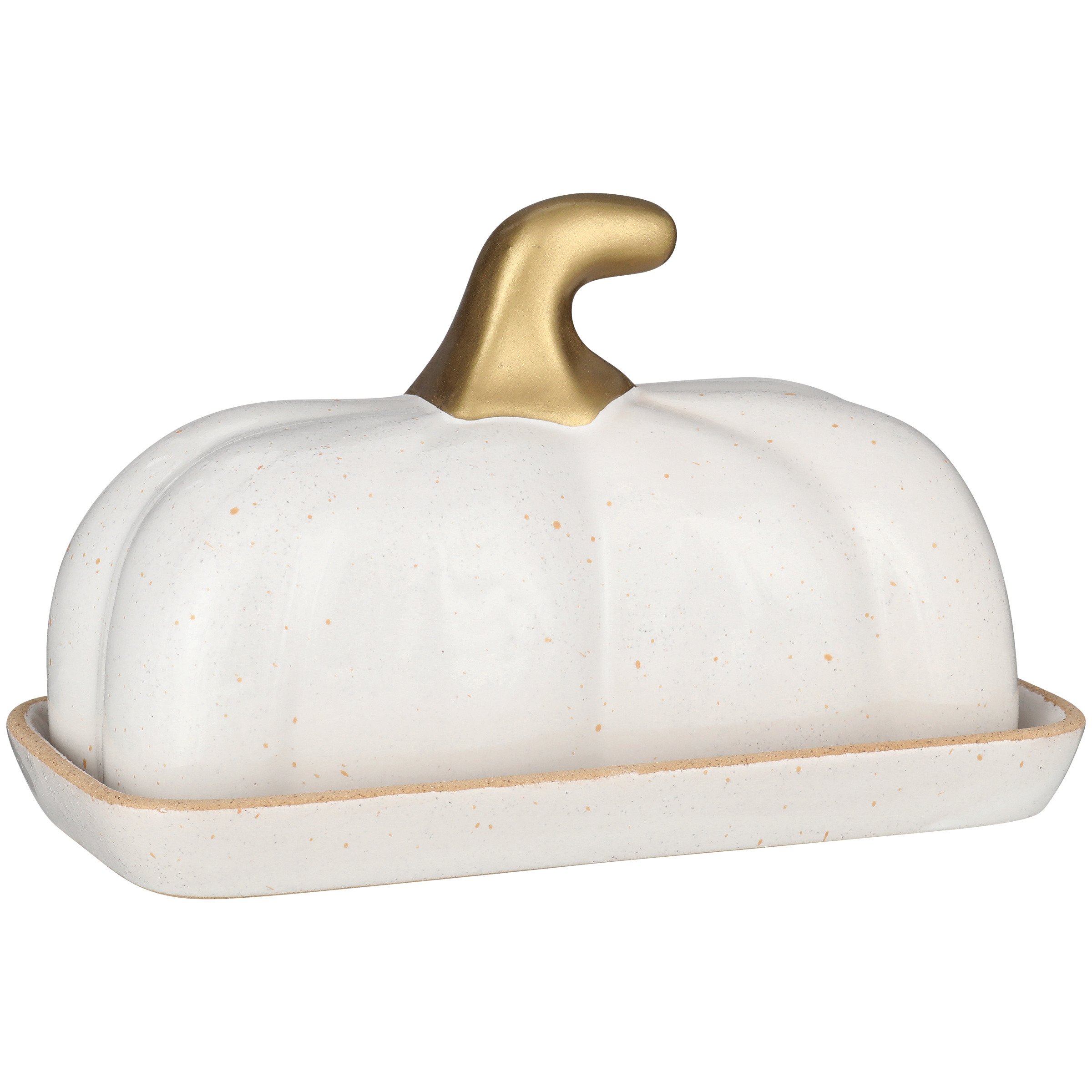 Destination Holiday Stoneware Pumpkin Butter Dish Shop Serving dishes