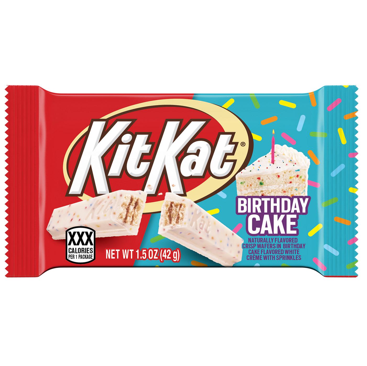 Kit Kat Birthday Cake Candy Bar; image 1 of 3