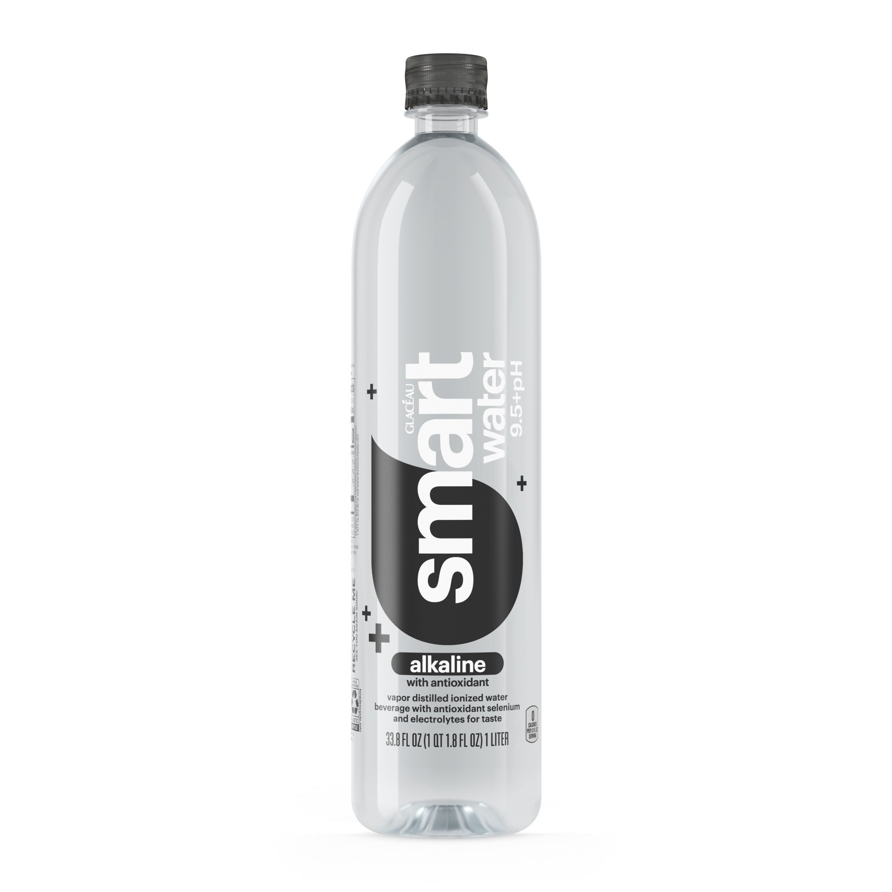 smartwater Alkaline with Antioxidant Water, 33.8 oz